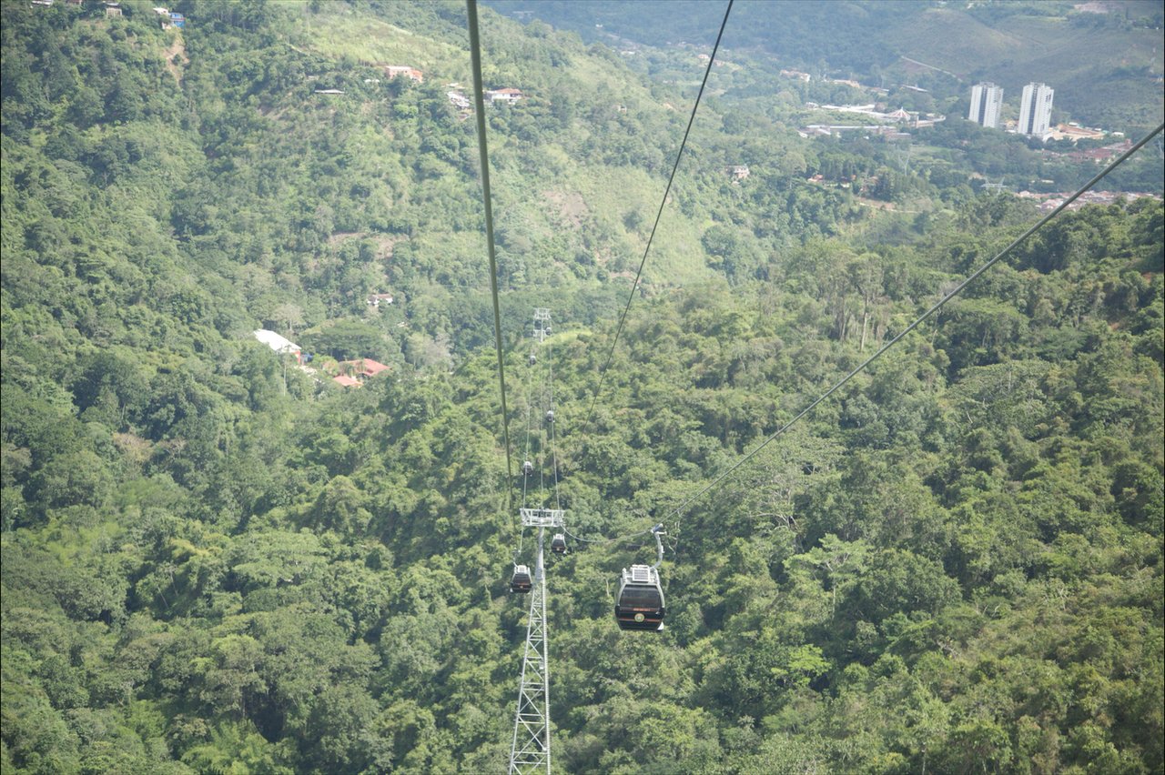 Vista desde el Teleférico del Ecoparque Cerro del Santísimo
